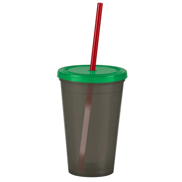 16 oz Insulated Straw Tumbler... from ASI 40480 Koozie Group