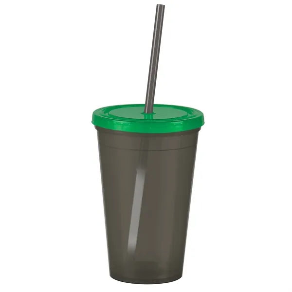 16 oz Insulated Straw Tumbler... from ASI 40480 Koozie Group
