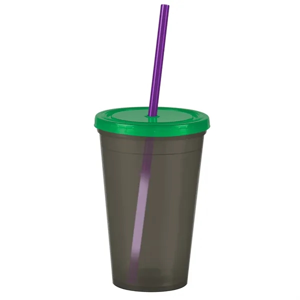 16 oz Insulated Straw Tumbler... from ASI 40480 Koozie Group