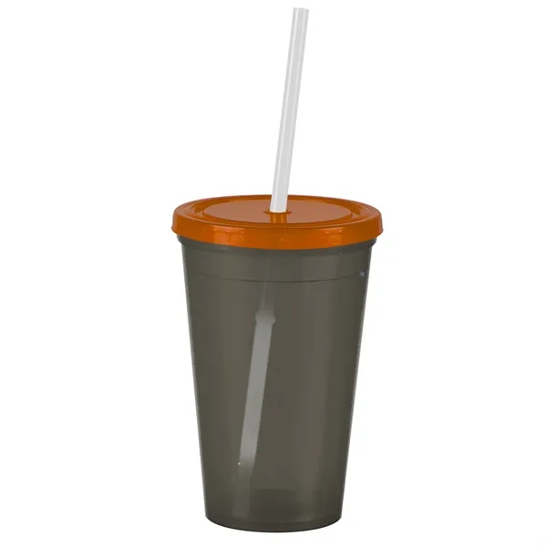 16 oz Insulated Straw Tumbler... from ASI 40480 Koozie Group