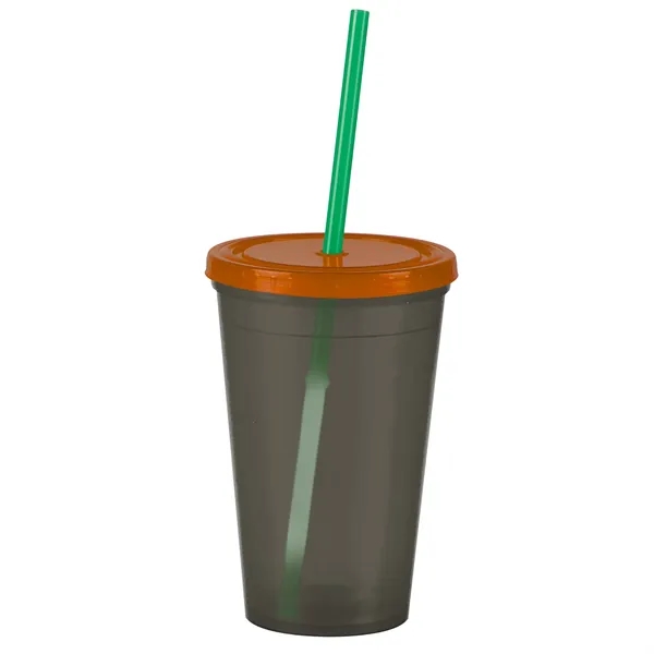 16 oz Insulated Straw Tumbler... from ASI 40480 Koozie Group