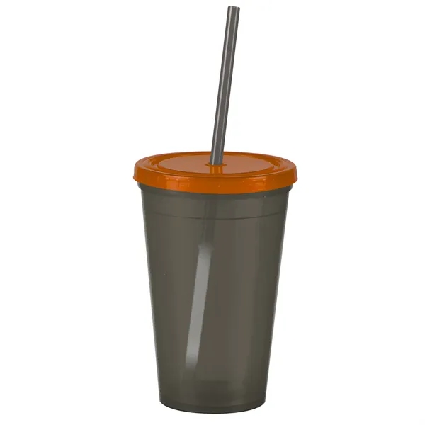 16 oz Insulated Straw Tumbler... from ASI 40480 Koozie Group