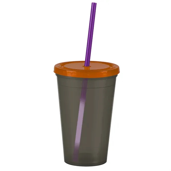 16 oz Insulated Straw Tumbler... from ASI 40480 Koozie Group