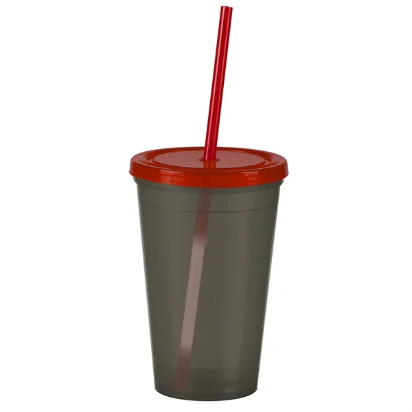 16 oz Insulated Straw Tumbler... from ASI 40480 Koozie Group