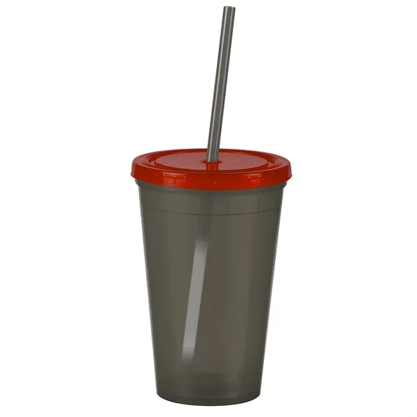16 oz Insulated Straw Tumbler... from ASI 40480 Koozie Group