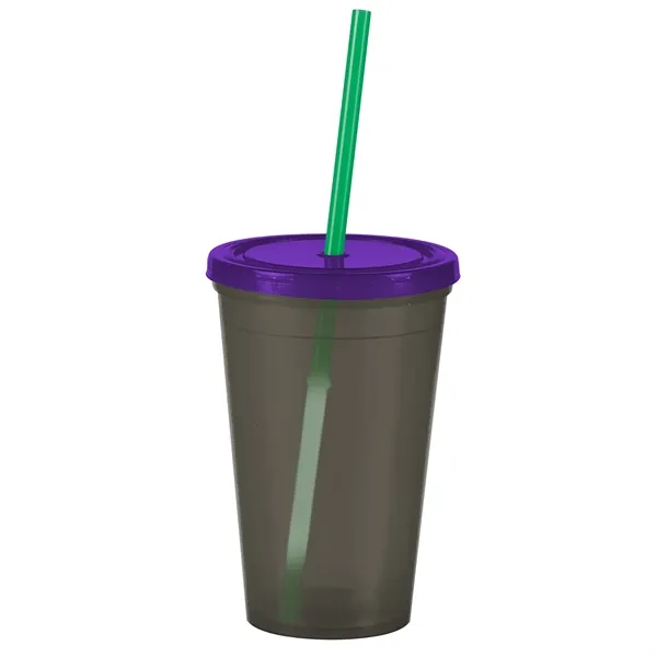 16 oz Insulated Straw Tumbler... from ASI 40480 Koozie Group