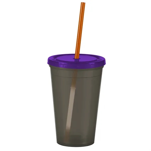 16 oz Insulated Straw Tumbler... from ASI 40480 Koozie Group