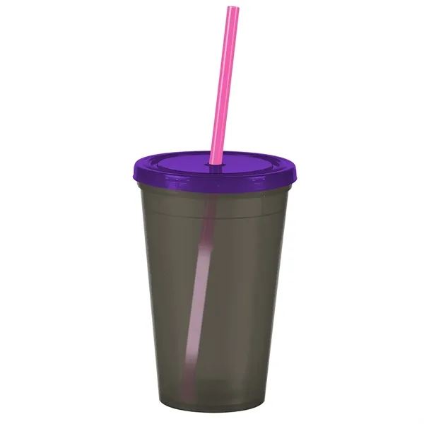 16 oz Insulated Straw Tumbler... from ASI 40480 Koozie Group