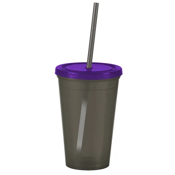 16 oz Insulated Straw Tumbler... from ASI 40480 Koozie Group