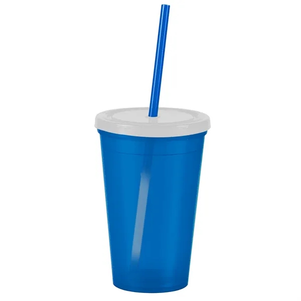 16 oz Insulated Straw Tumbler... from ASI 40480 Koozie Group