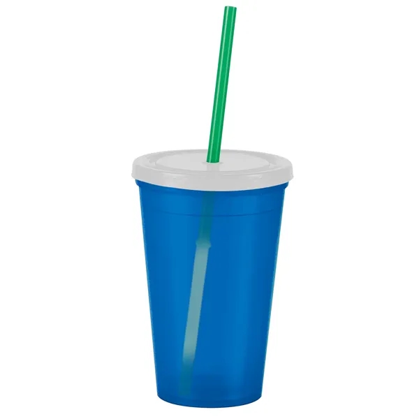 16 oz Insulated Straw Tumbler... from ASI 40480 Koozie Group