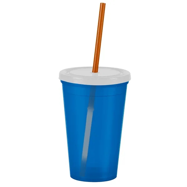 16 oz Insulated Straw Tumbler... from ASI 40480 Koozie Group