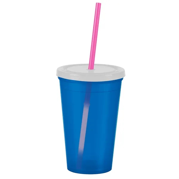 16 oz Insulated Straw Tumbler... from ASI 40480 Koozie Group