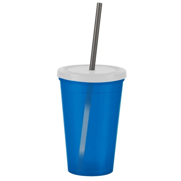16 oz Insulated Straw Tumbler... from ASI 40480 Koozie Group