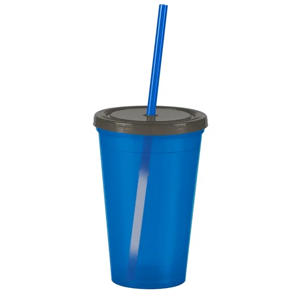 16 oz Insulated Straw Tumbler... from ASI 40480 Koozie Group