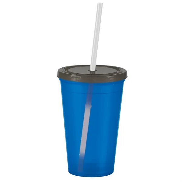 16 oz Insulated Straw Tumbler... from ASI 40480 Koozie Group