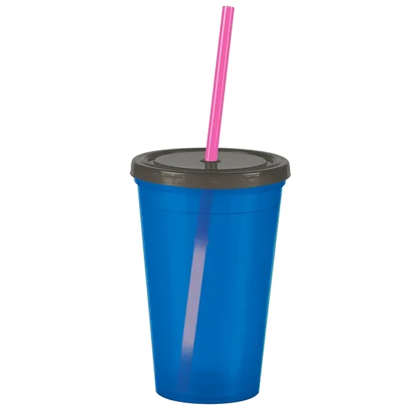 16 oz Insulated Straw Tumbler... from ASI 40480 Koozie Group