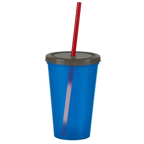 16 oz Insulated Straw Tumbler... from ASI 40480 Koozie Group