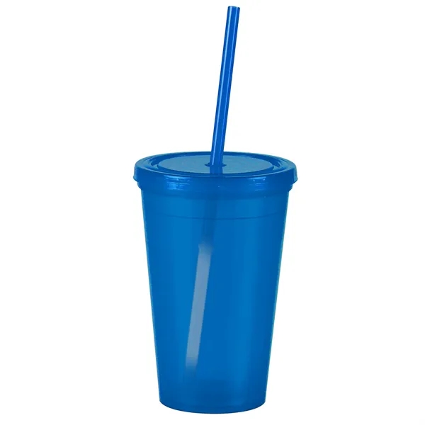 16 oz Insulated Straw Tumbler... from ASI 40480 Koozie Group