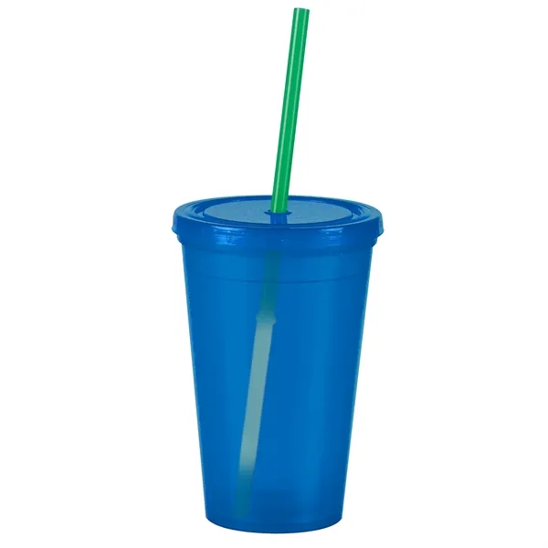 16 oz Insulated Straw Tumbler... from ASI 40480 Koozie Group