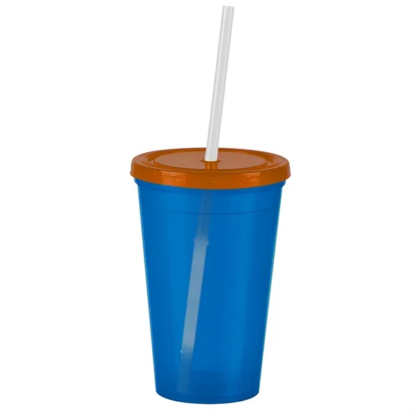 16 oz Insulated Straw Tumbler... from ASI 40480 Koozie Group