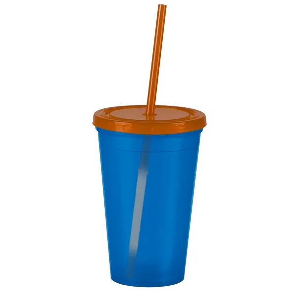 16 oz Insulated Straw Tumbler... from ASI 40480 Koozie Group