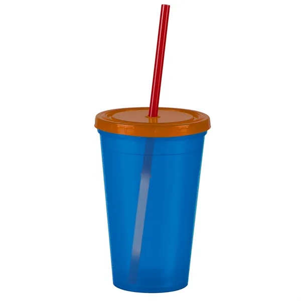 16 oz Insulated Straw Tumbler... from ASI 40480 Koozie Group