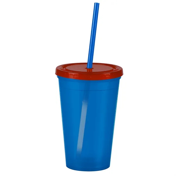 16 oz Insulated Straw Tumbler... from ASI 40480 Koozie Group