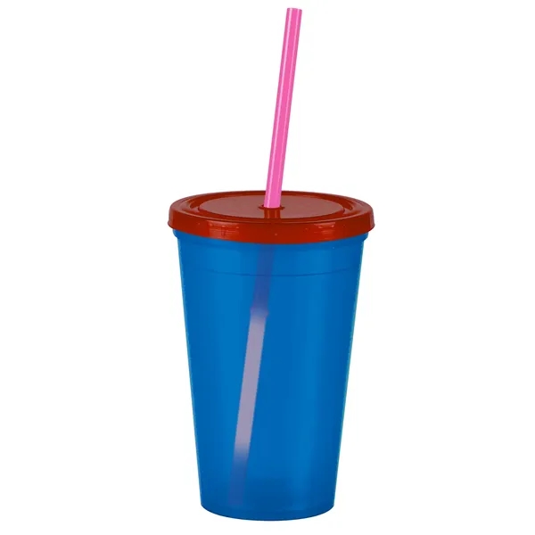 16 oz Insulated Straw Tumbler... from ASI 40480 Koozie Group