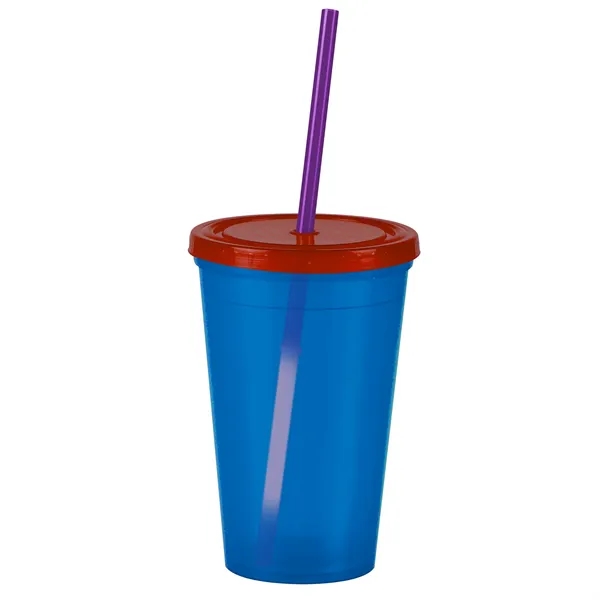 16 oz Insulated Straw Tumbler... from ASI 40480 Koozie Group