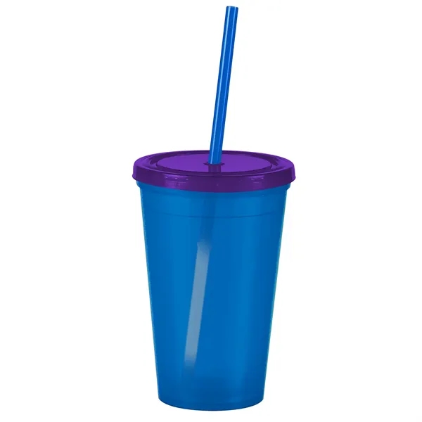 16 oz Insulated Straw Tumbler... from ASI 40480 Koozie Group