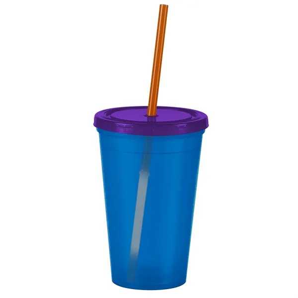 16 oz Insulated Straw Tumbler... from ASI 40480 Koozie Group