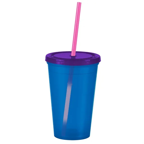 16 oz Insulated Straw Tumbler... from ASI 40480 Koozie Group