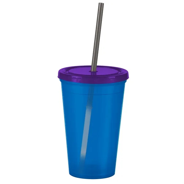16 oz Insulated Straw Tumbler... from ASI 40480 Koozie Group