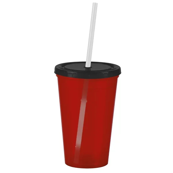 16 oz Insulated Straw Tumbler... from ASI 40480 Koozie Group