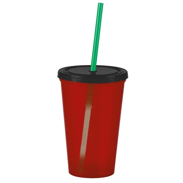 16 oz Insulated Straw Tumbler... from ASI 40480 Koozie Group