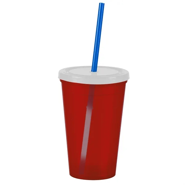 16 oz Insulated Straw Tumbler... from ASI 40480 Koozie Group