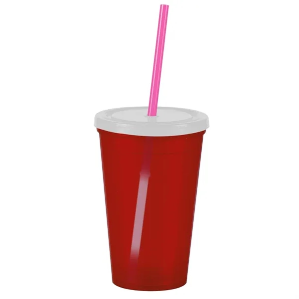 16 oz Insulated Straw Tumbler... from ASI 40480 Koozie Group