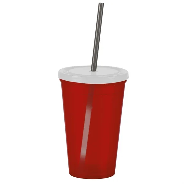16 oz Insulated Straw Tumbler... from ASI 40480 Koozie Group