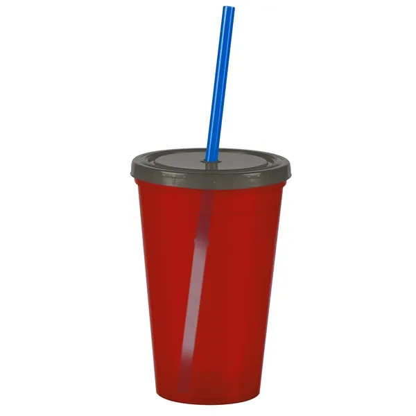 16 oz Insulated Straw Tumbler... from ASI 40480 Koozie Group