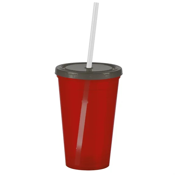 16 oz Insulated Straw Tumbler... from ASI 40480 Koozie Group