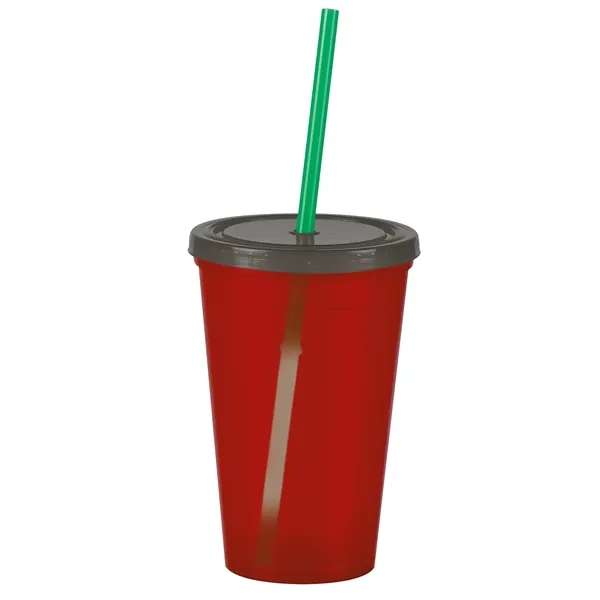 16 oz Insulated Straw Tumbler... from ASI 40480 Koozie Group