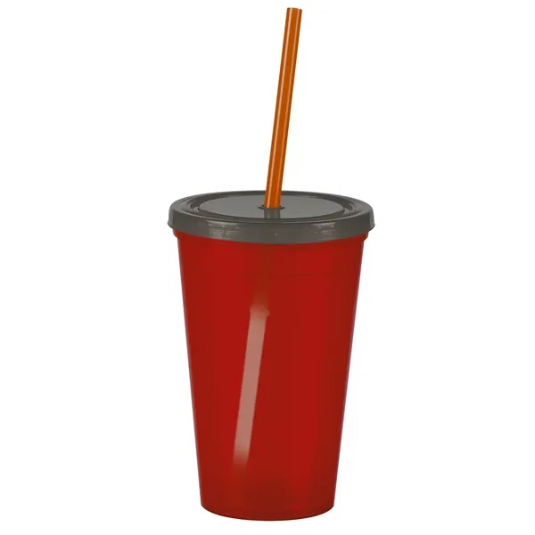 16 oz Insulated Straw Tumbler... from ASI 40480 Koozie Group