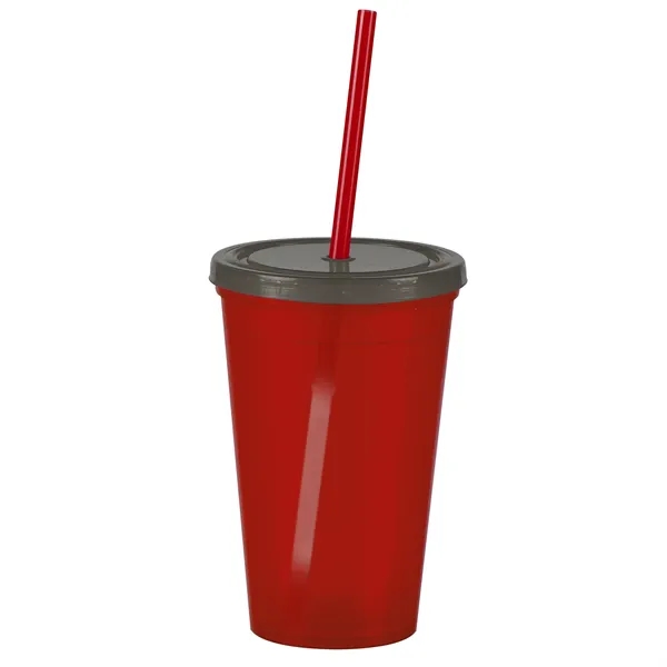 16 oz Insulated Straw Tumbler... from ASI 40480 Koozie Group