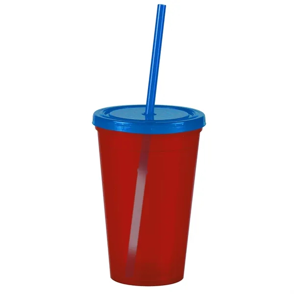 16 oz Insulated Straw Tumbler... from ASI 40480 Koozie Group