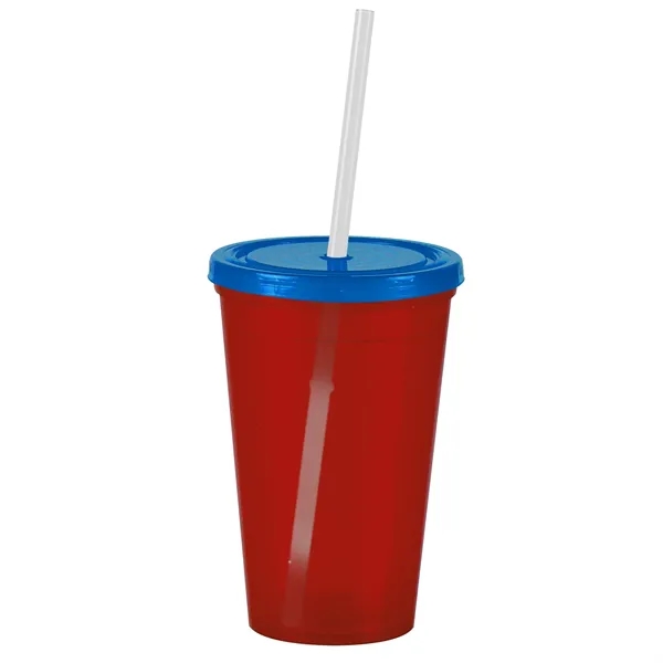 16 oz Insulated Straw Tumbler... from ASI 40480 Koozie Group