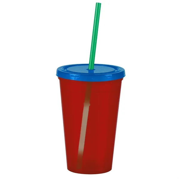 16 oz Insulated Straw Tumbler... from ASI 40480 Koozie Group