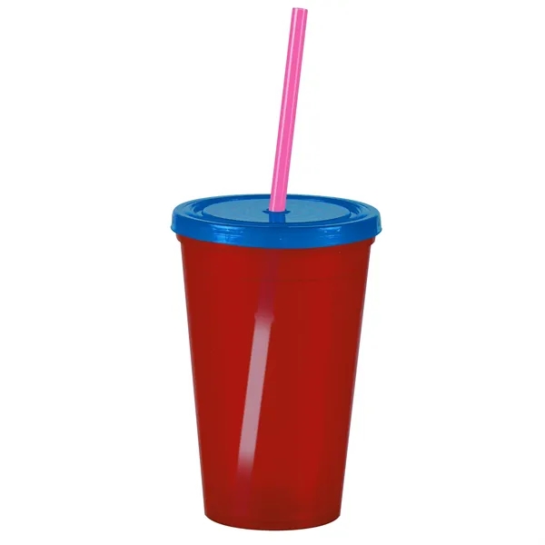 16 oz Insulated Straw Tumbler... from ASI 40480 Koozie Group