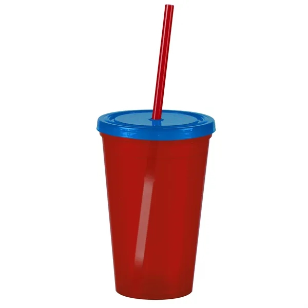 16 oz Insulated Straw Tumbler... from ASI 40480 Koozie Group