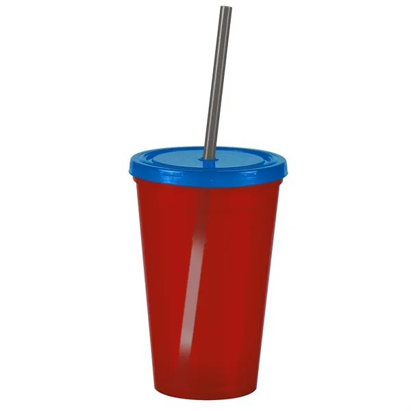 16 oz Insulated Straw Tumbler... from ASI 40480 Koozie Group